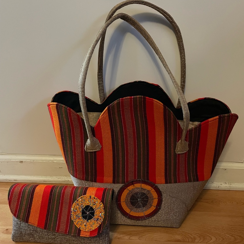 Kitenge Bag and Purse